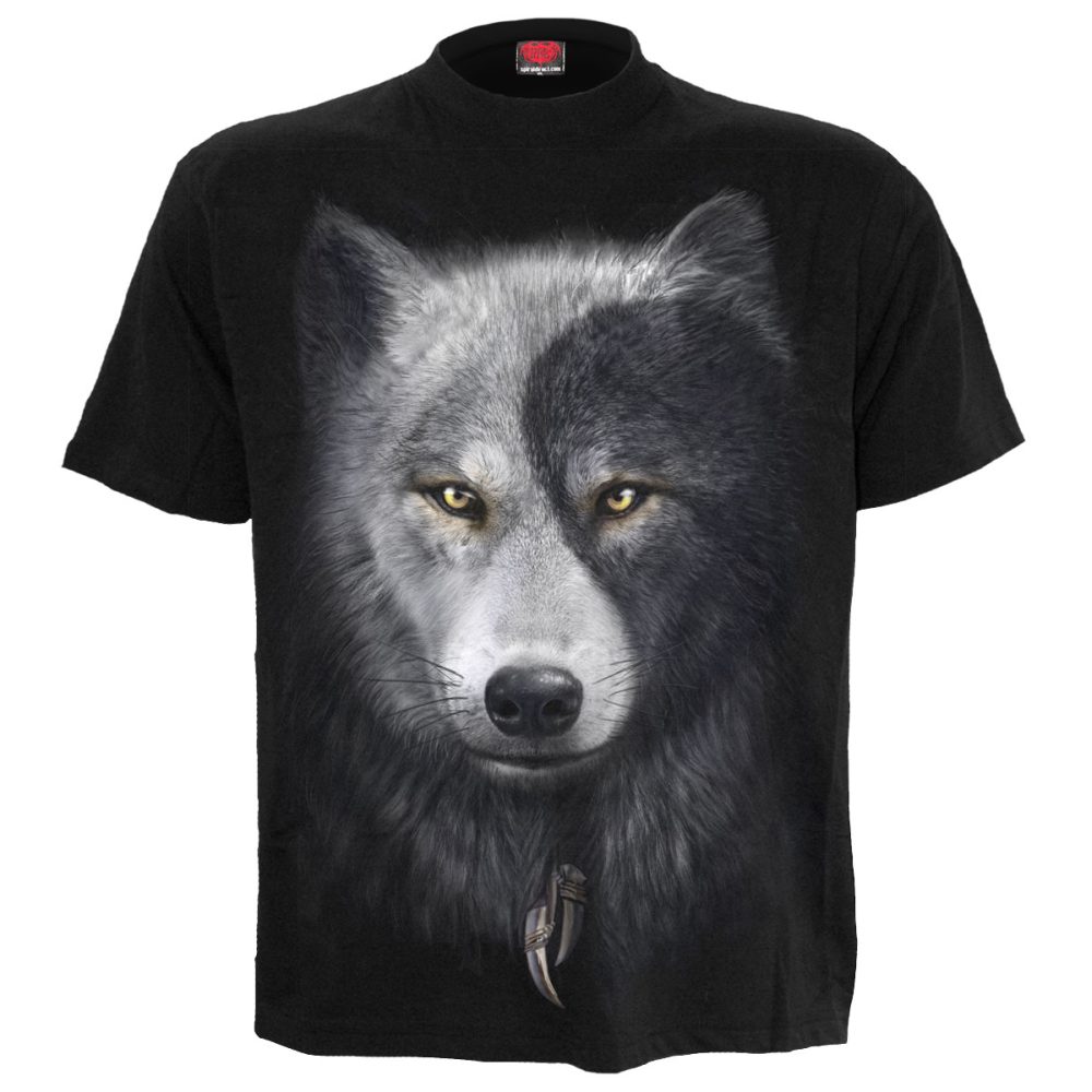 Spiral - WOLF CHI Herren TShirt - Schwarz
